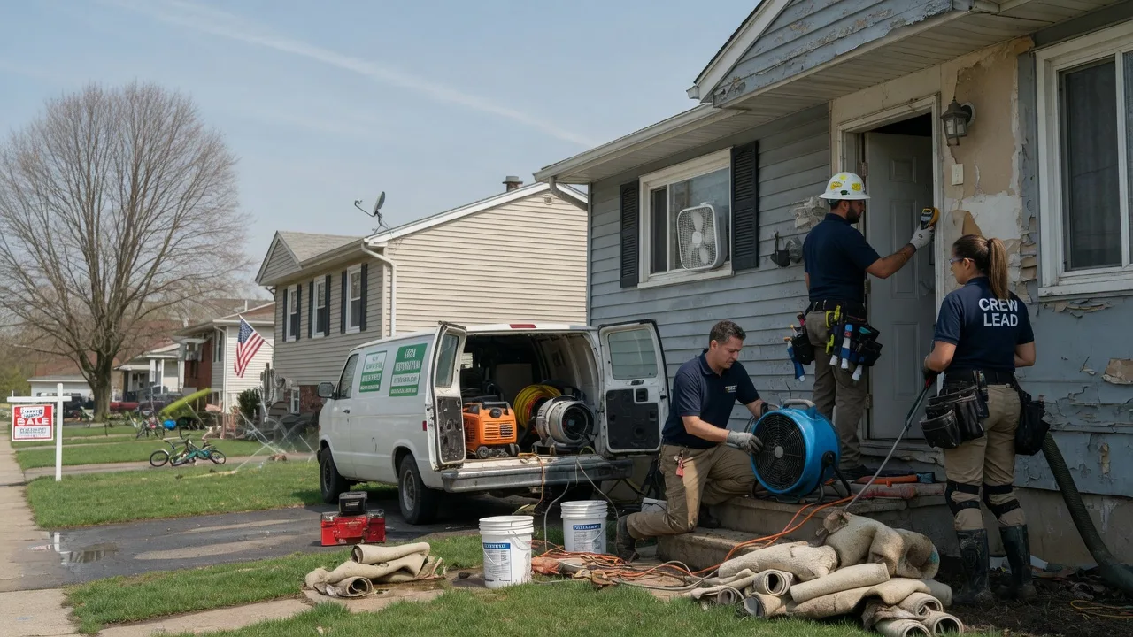Flood Cleanup in Fayette City, PA near me